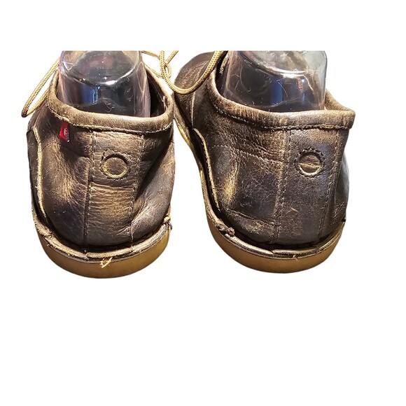 Oliberte Africa Brown Leather Oxford Shoes Size 12.5 Loafer Mens